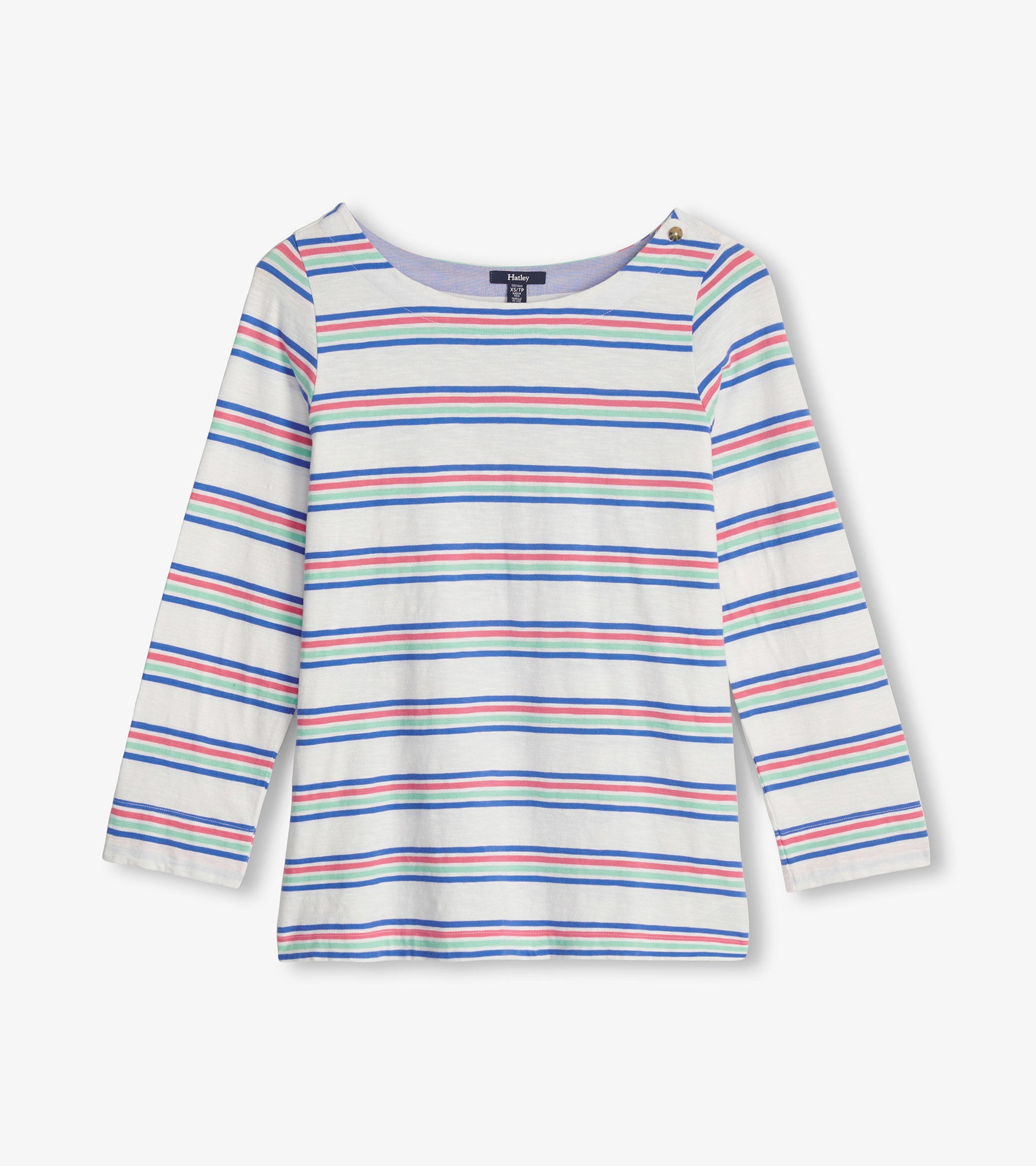 Hatley Button Breton - Seaside Stripes