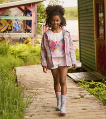 Hatley Girls Painted Butterfly Relaxed T-Shirt