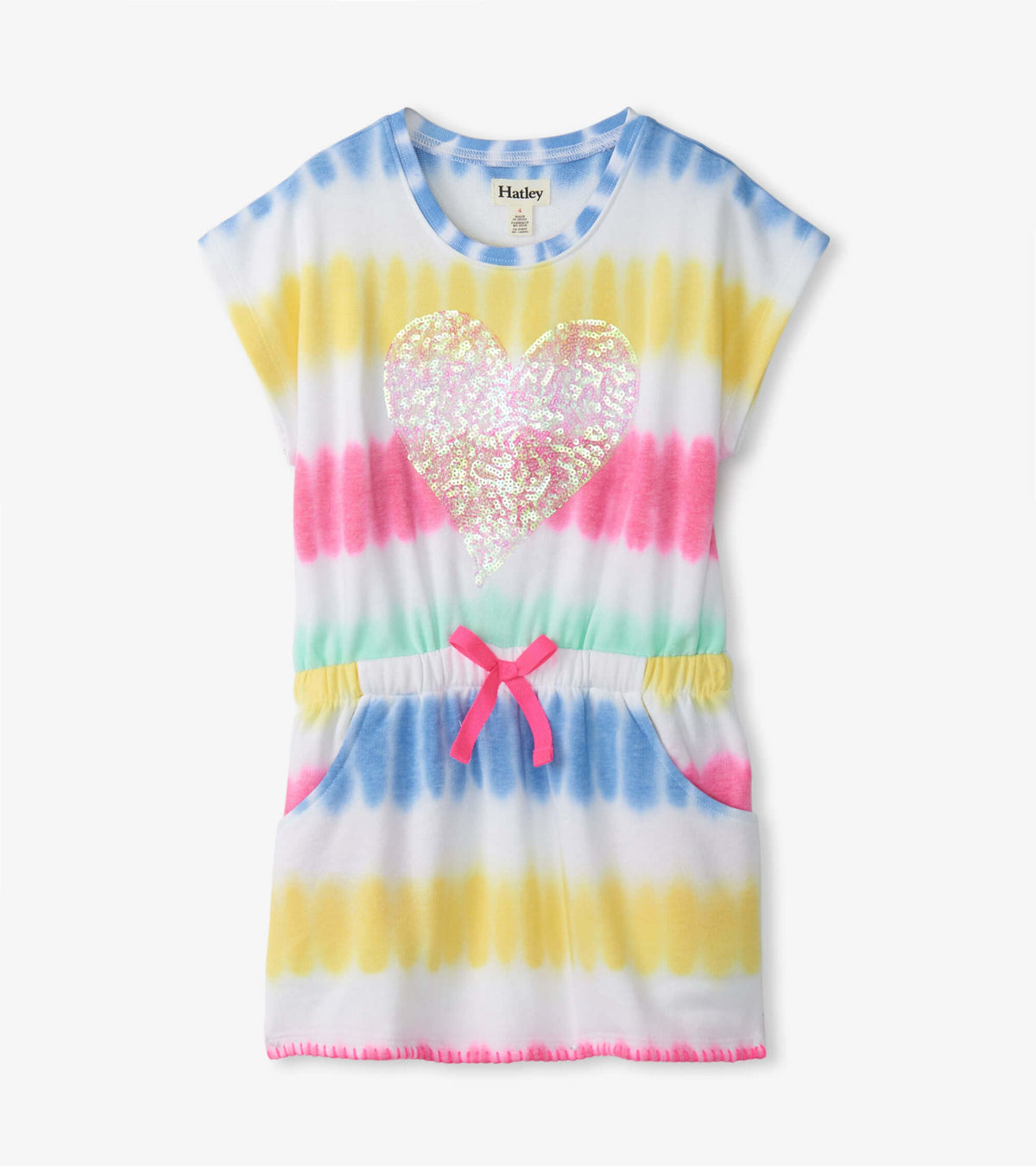 Hatley Girls Sunset Tie Dye Pull-On Dress