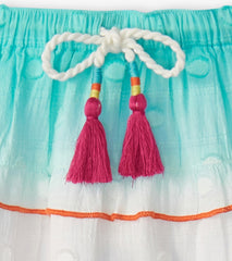 Hatley Girls Summer Waves Tiered Skirt