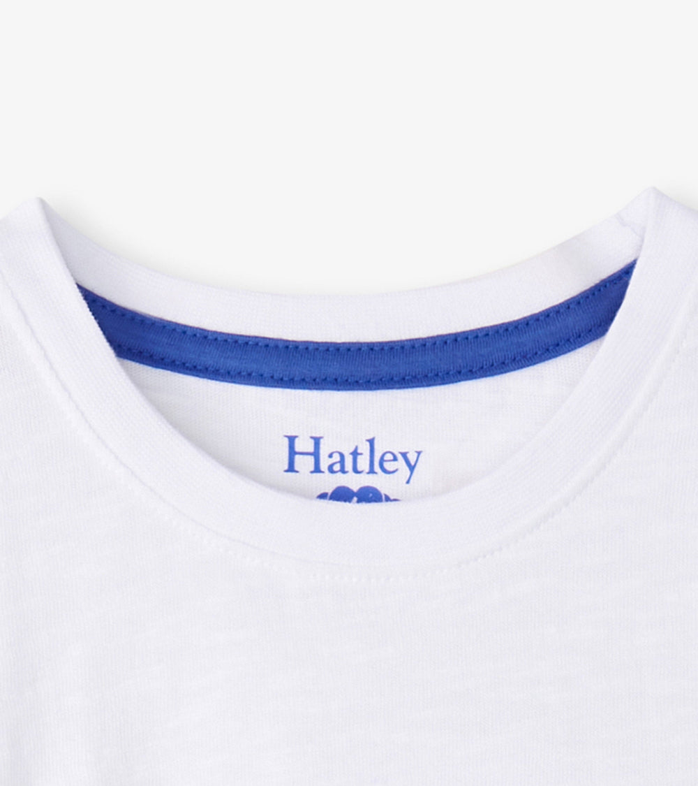 Hatley Girls Roller Skates Graphic Tee