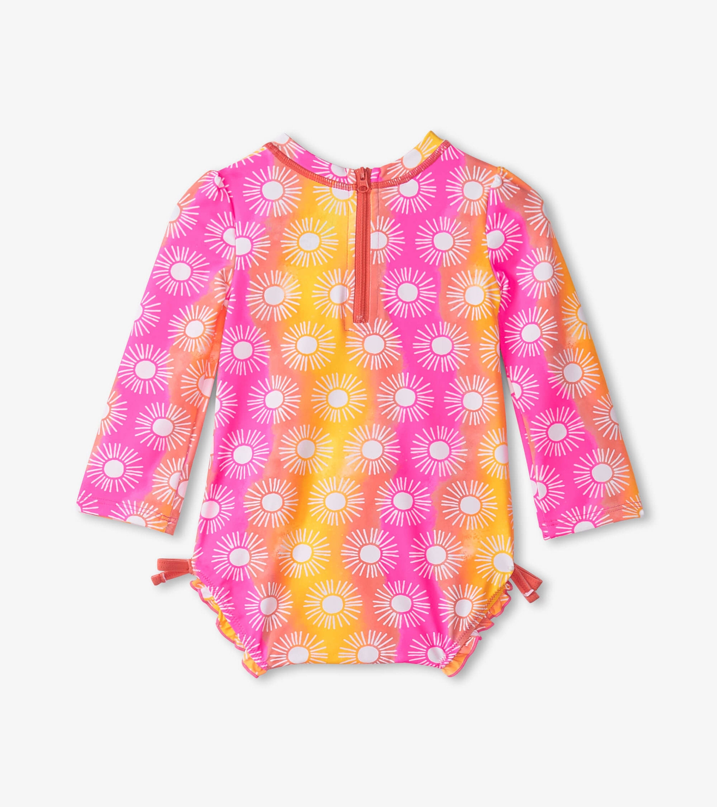 Hatley Baby Girls Sunshine Rashguard Swimsuit