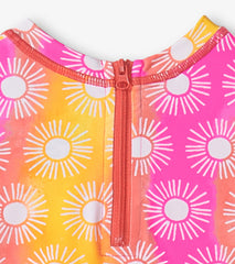 Hatley Baby Girls Sunshine Rashguard Swimsuit