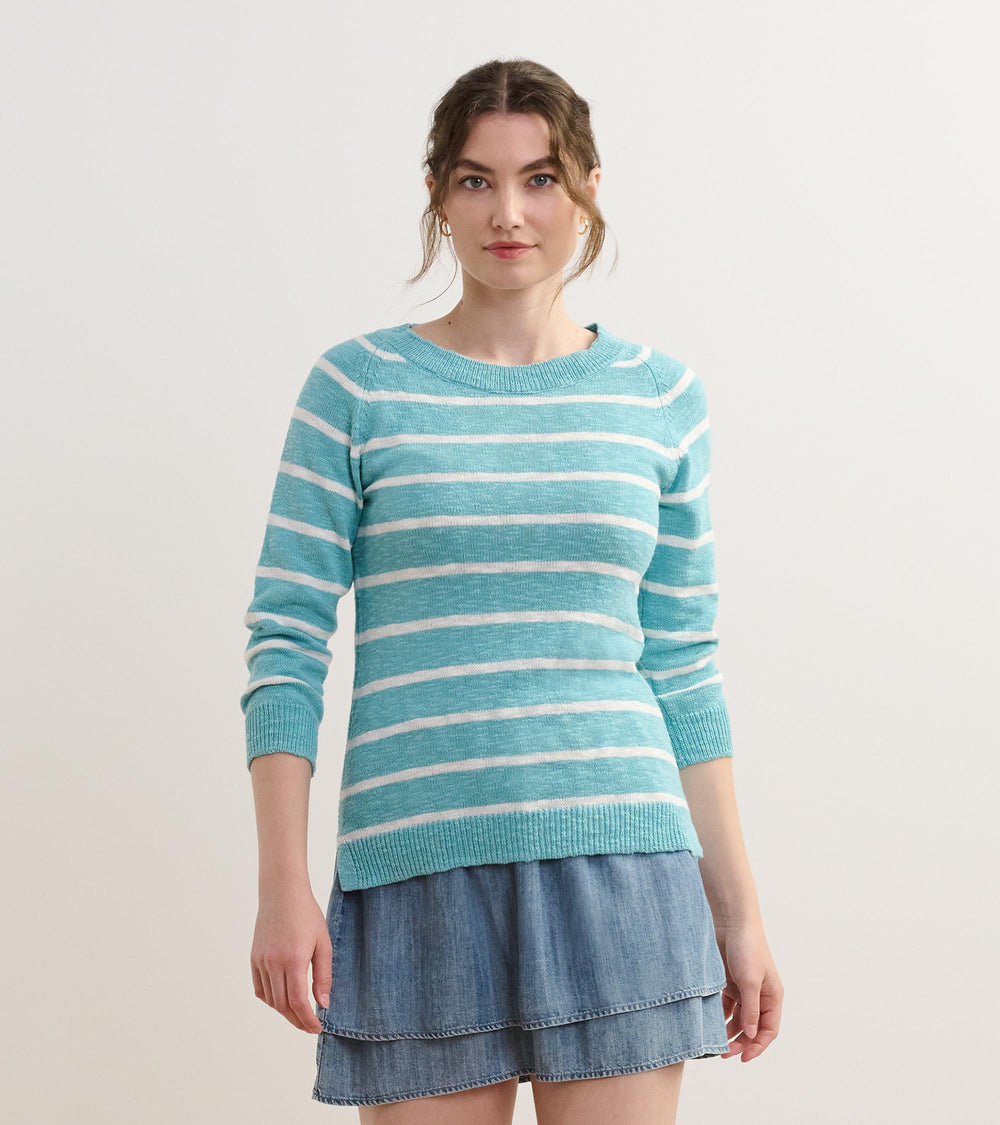 Hatley Mariner Sweater - Aruba Blue Stripes