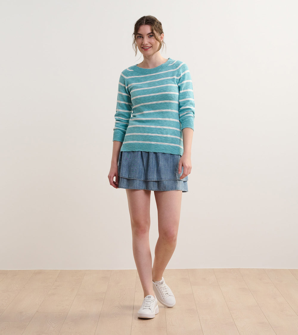 Hatley Mariner Sweater - Aruba Blue Stripes