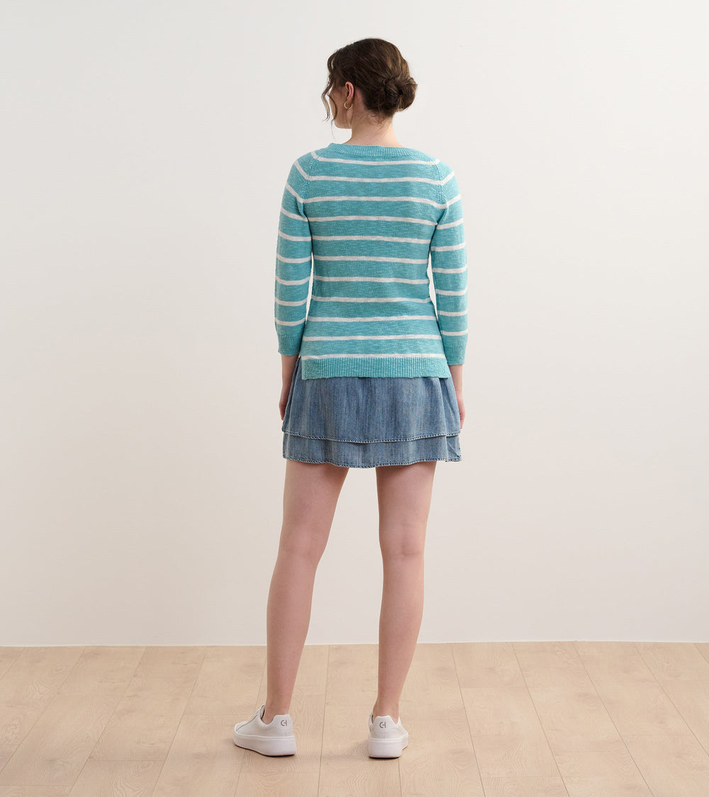 Hatley Mariner Sweater - Aruba Blue Stripes