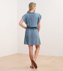 Hatley Ava Dress - Blue Acid Wash