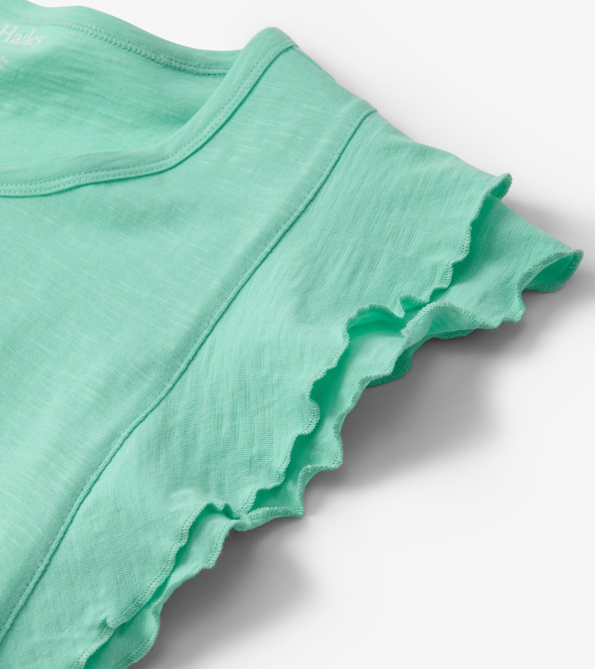 Hatley Layered Sleeve Tank - Turquoise