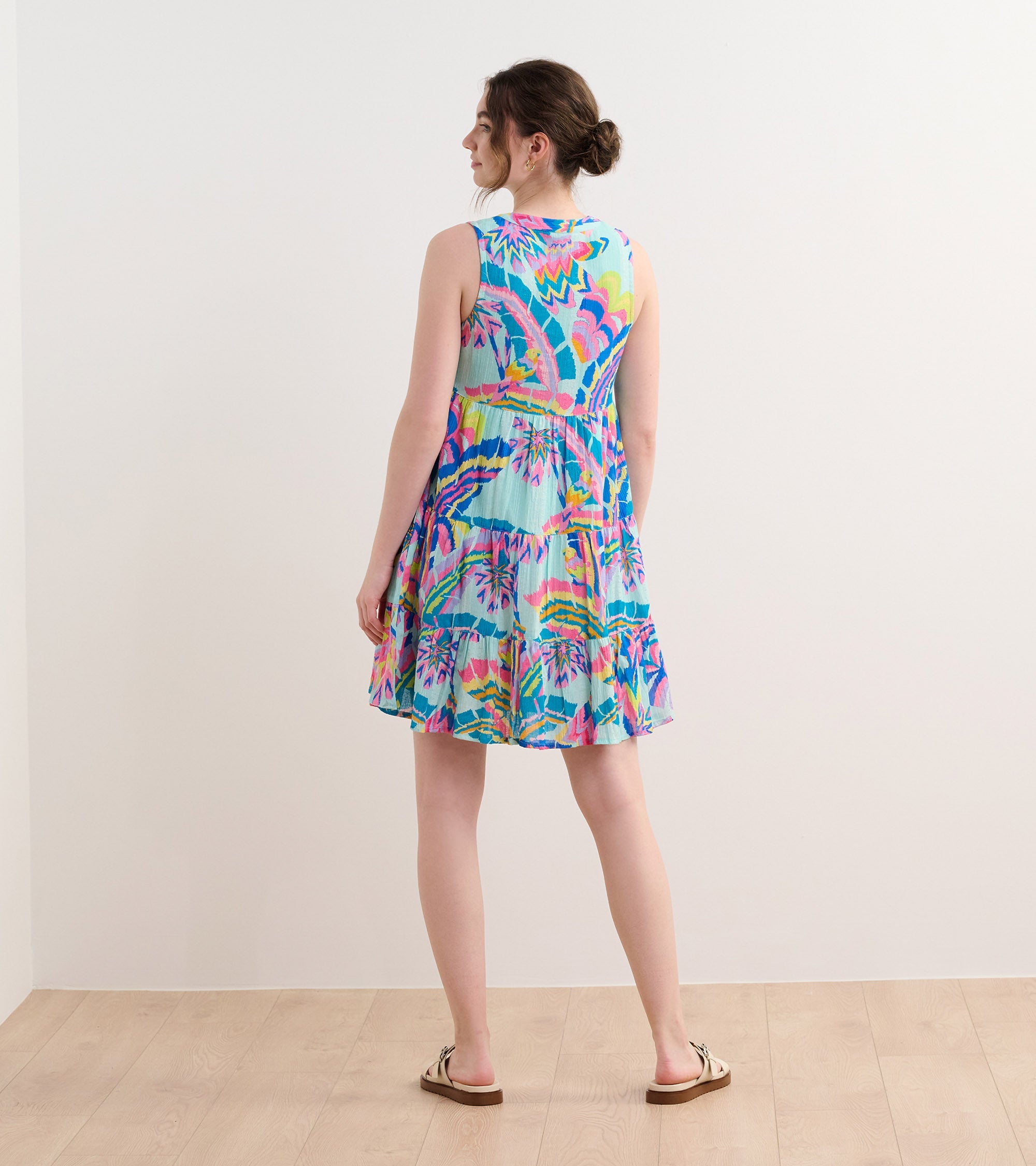 Hatley Savannah Dress - Blooming Palms