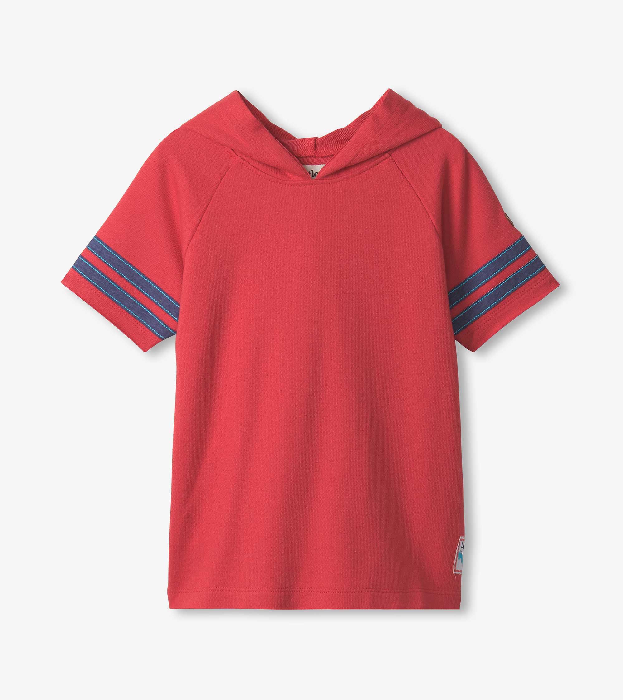 Hatley Boys Jersey Number Raglan Hoodie Tee