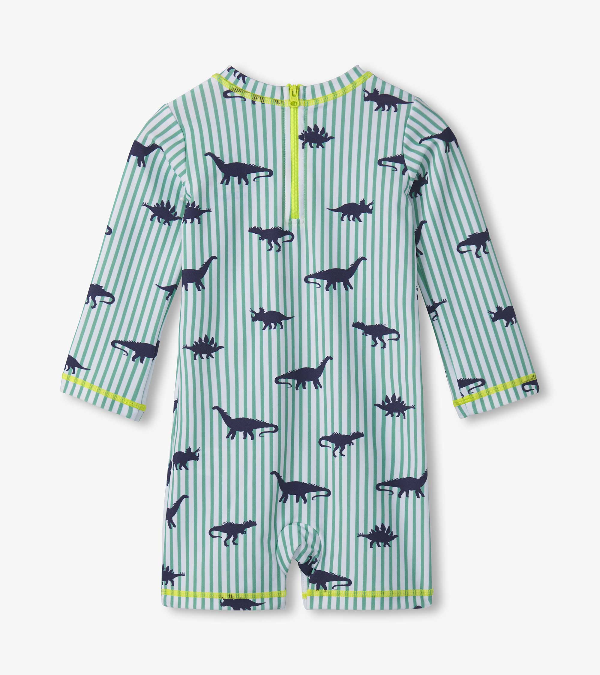 Hatley Baby Boys Dino Stripes One-Piece Rashguard