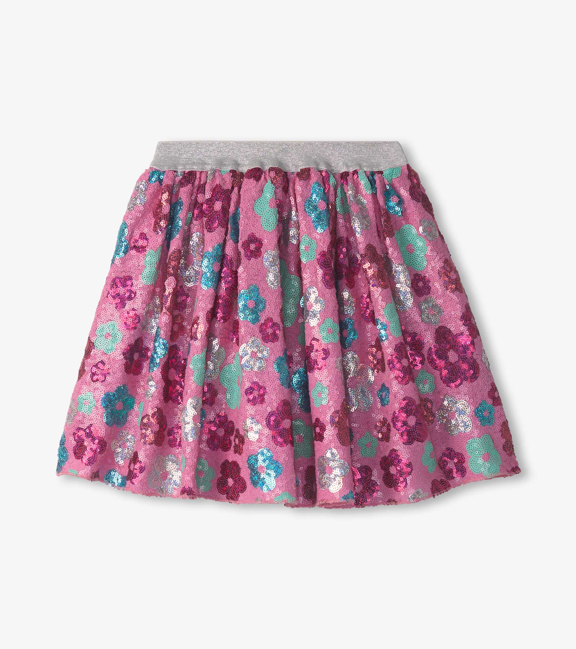 Hatley Girls Daisy Sequins Sequin Tulle Skirt