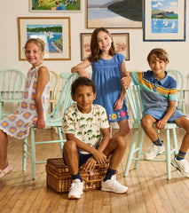 Hatley Boys Nautical Stripes Polo Tee