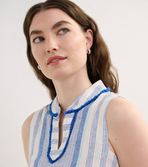 Hatley Marin Shift Dress - Blue Stripes