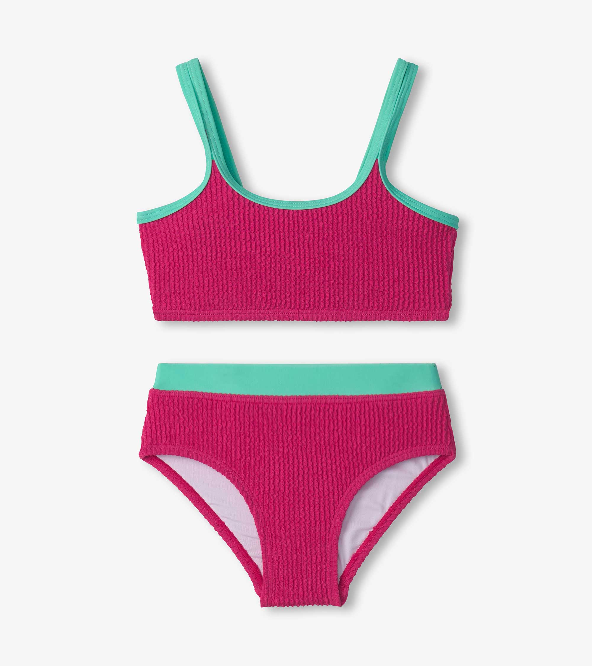 Hatley Girls Fuchsia Purple Bikini Set