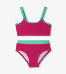 Hatley Girls Fuchsia Purple Bikini Set
