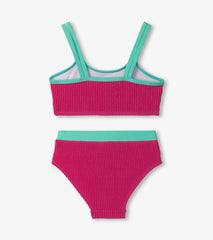 Hatley Girls Fuchsia Purple Bikini Set