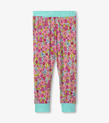 Hatley Girls Groovy Flowers Bamboo Pajama Set