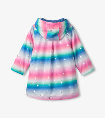 Hatley Girls Glitter Star A-Line Swing Jacket