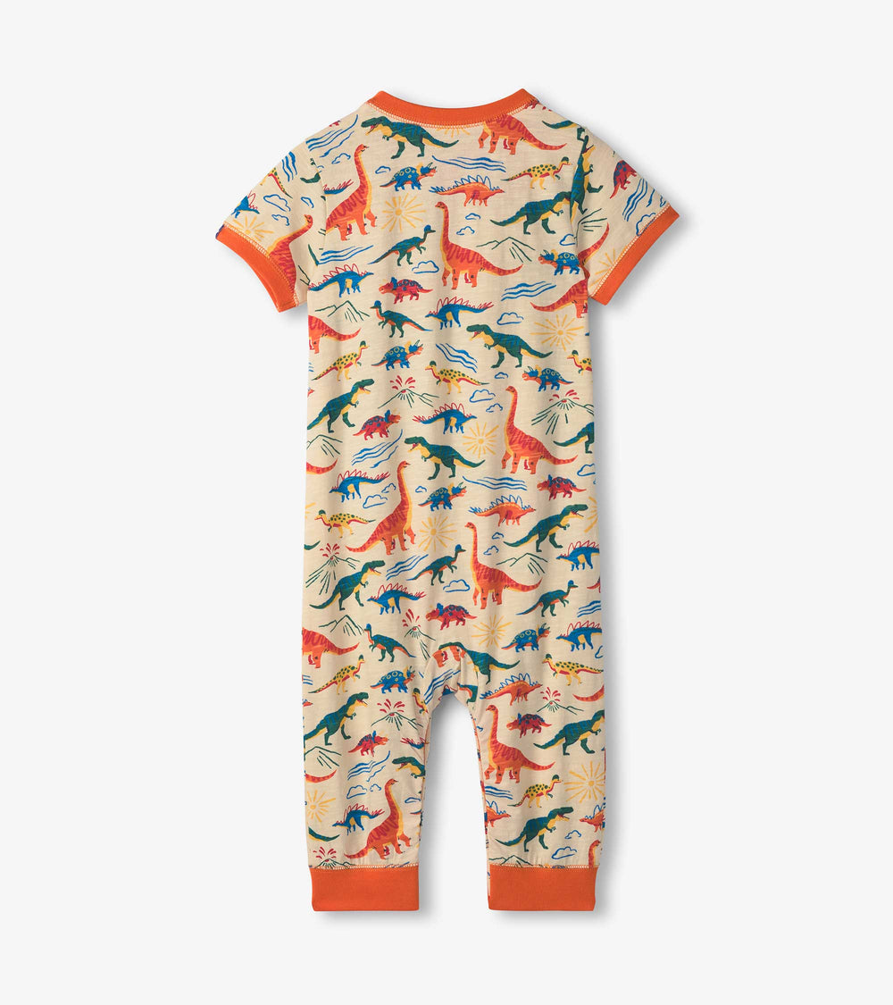Hatley Baby & Toddler Boys Happy Dino Jersey Romper