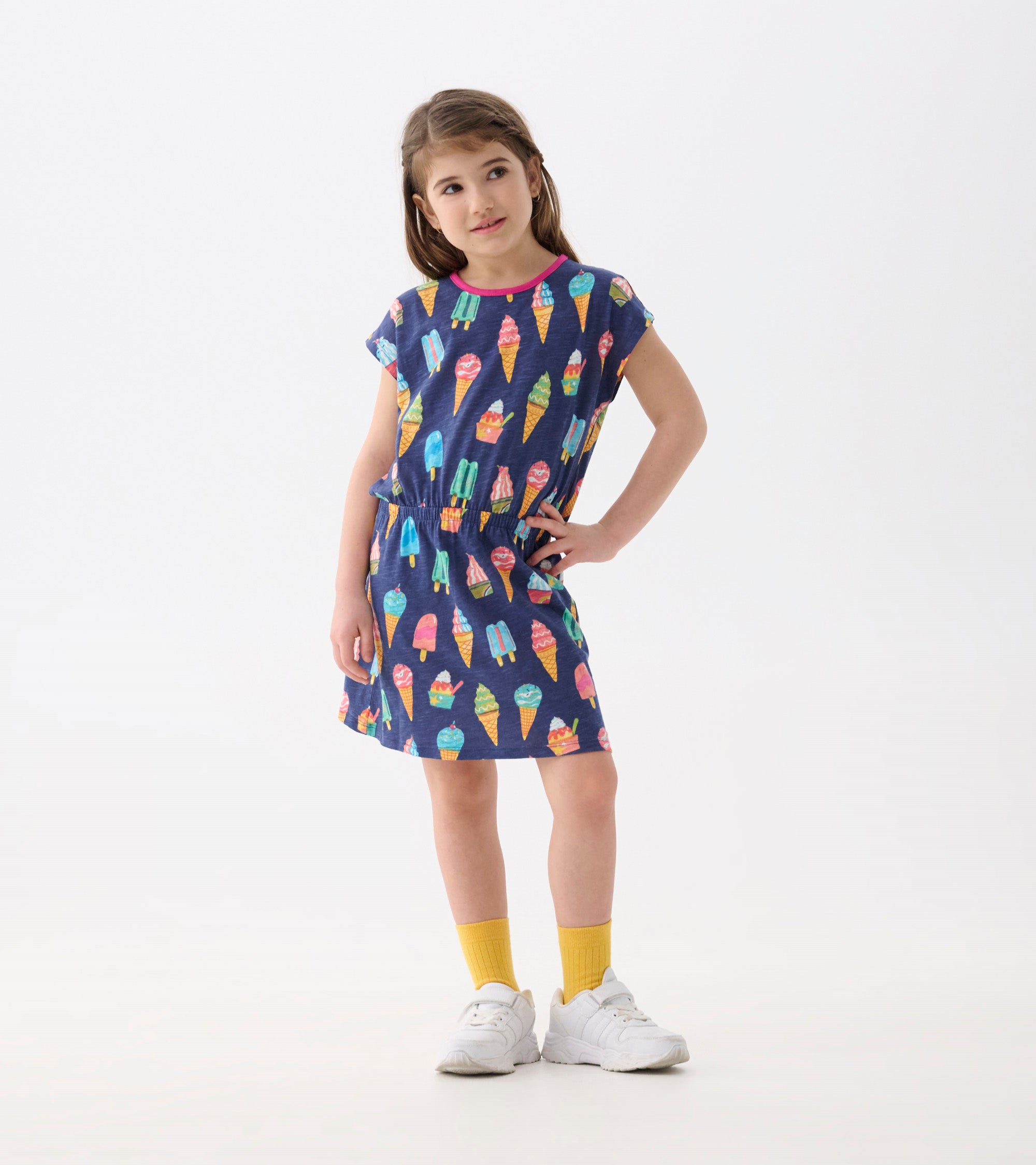 Hatley Girls Ice Cream Treats Relaxed Dress