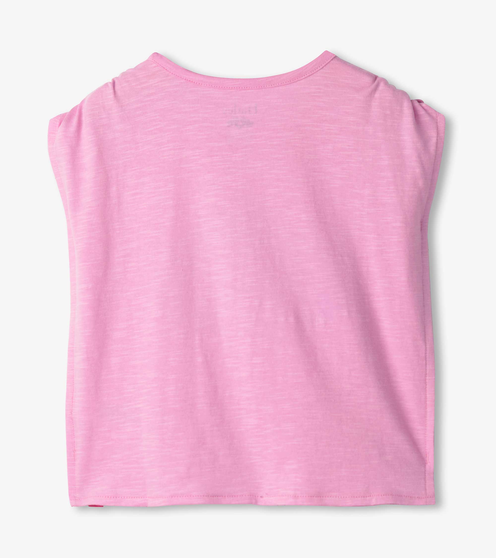 Hatley Girls Lilac Shell Cinched Shoulder Top