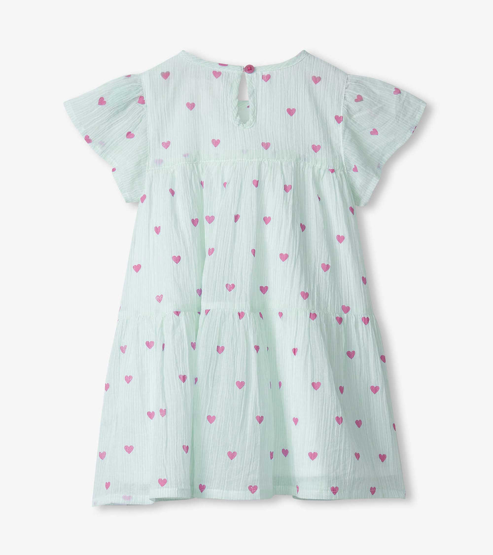 Hatley Baby & Toddler Girls Little Hearts Woven Puff Dress