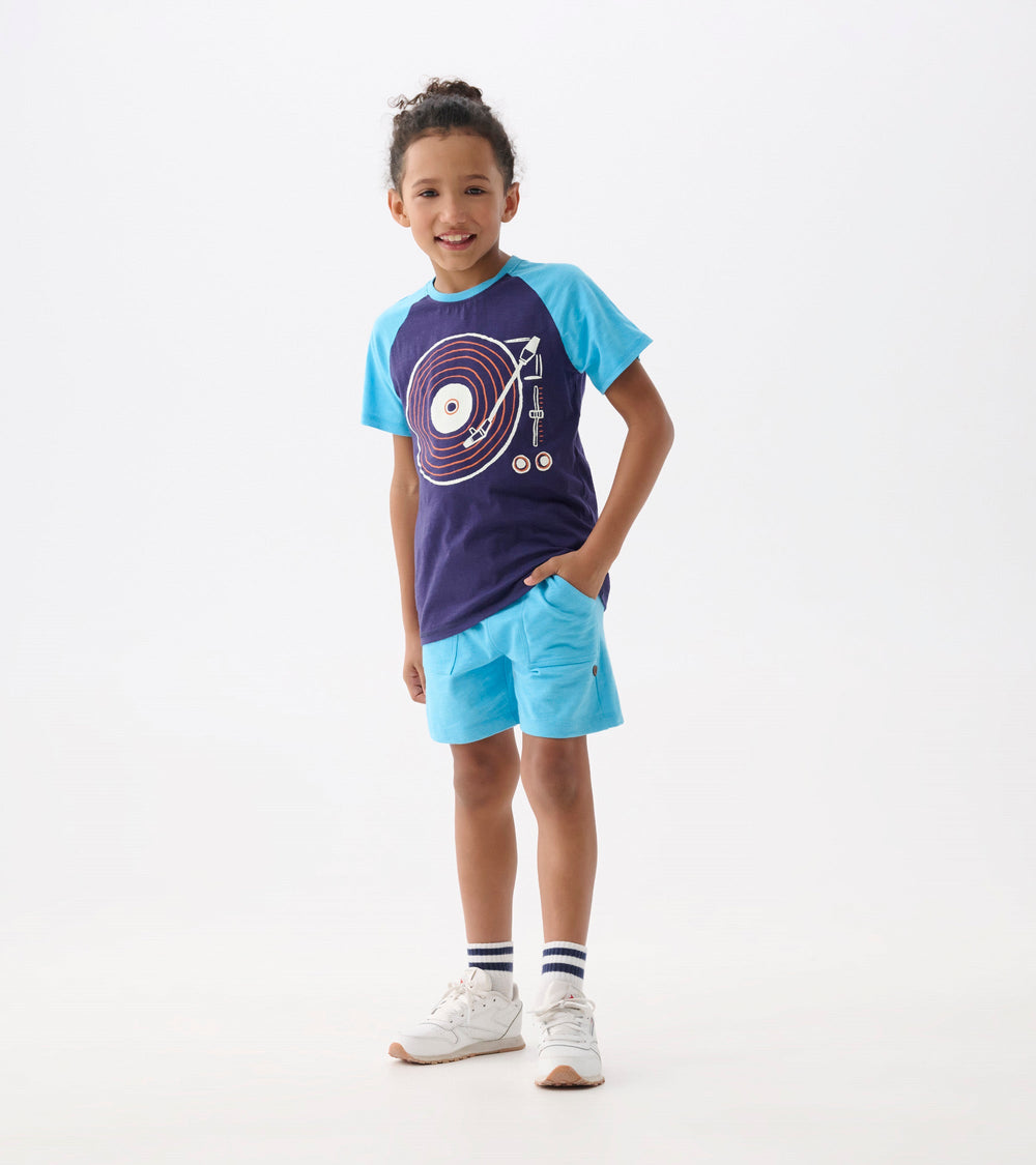 Hatley Boys Sweet Beats Raglan T-Shirt