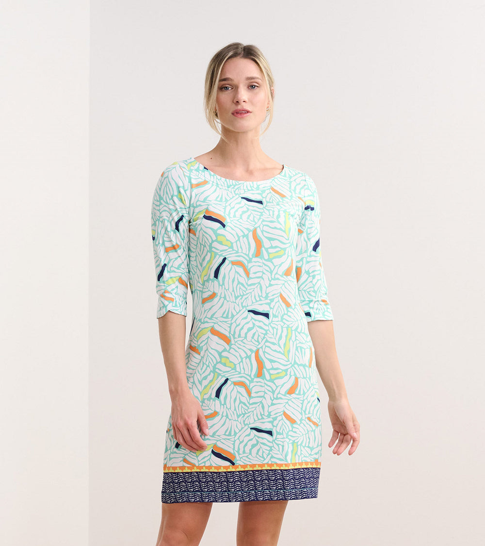 Hatley Lucy Dress - Organic Leaves
