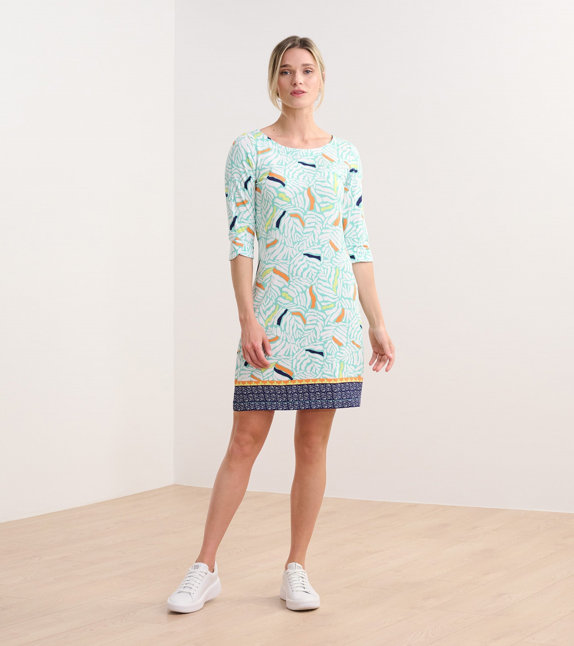 Hatley Lucy Dress - Organic Leaves