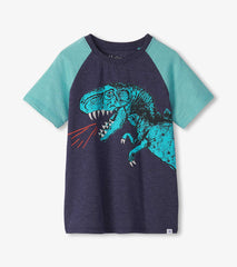 Hatley Boys T-Rex Raglan T-Shirt
