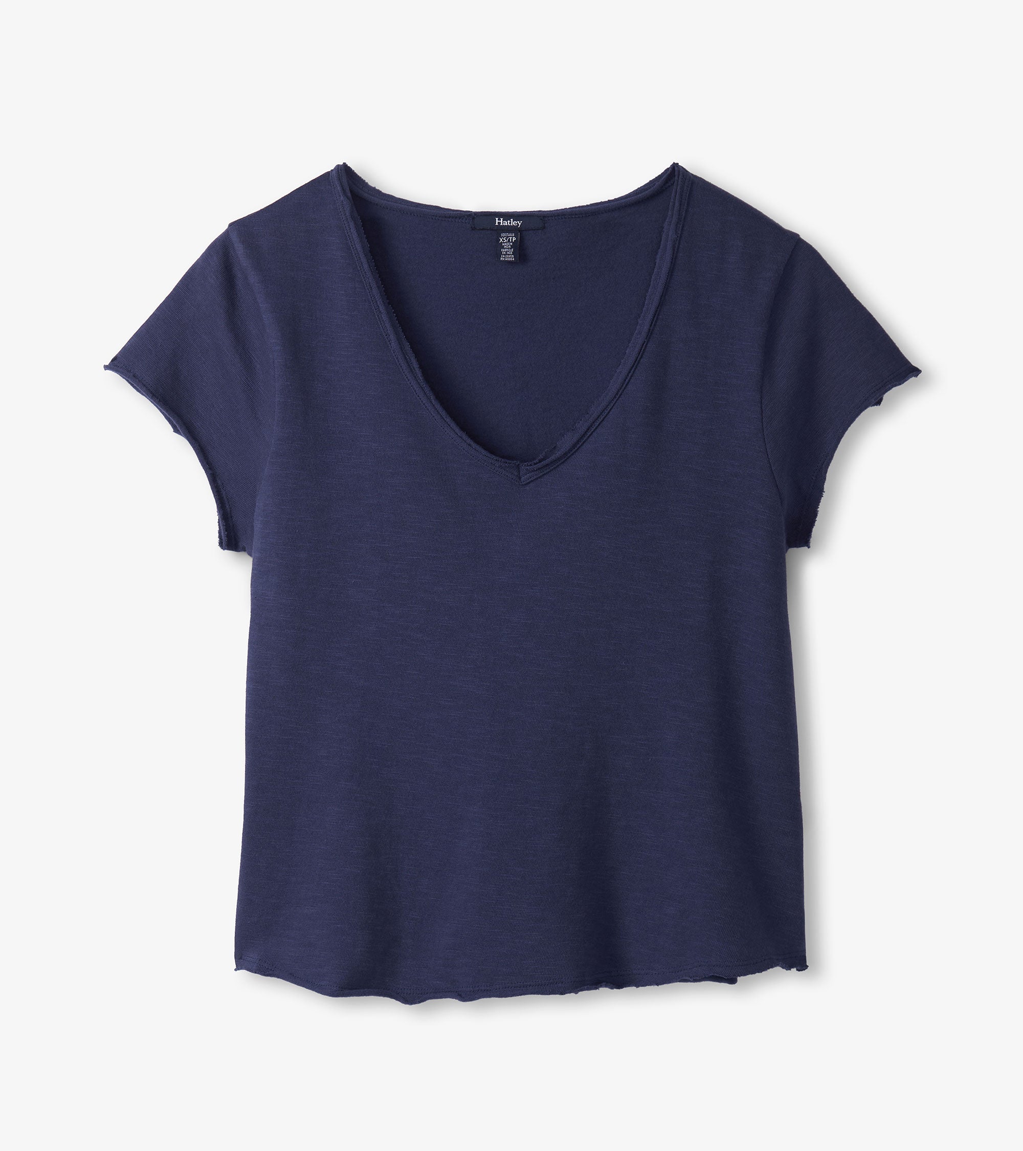 Hatley Sadie V-Neck Tee - Patriot Blue