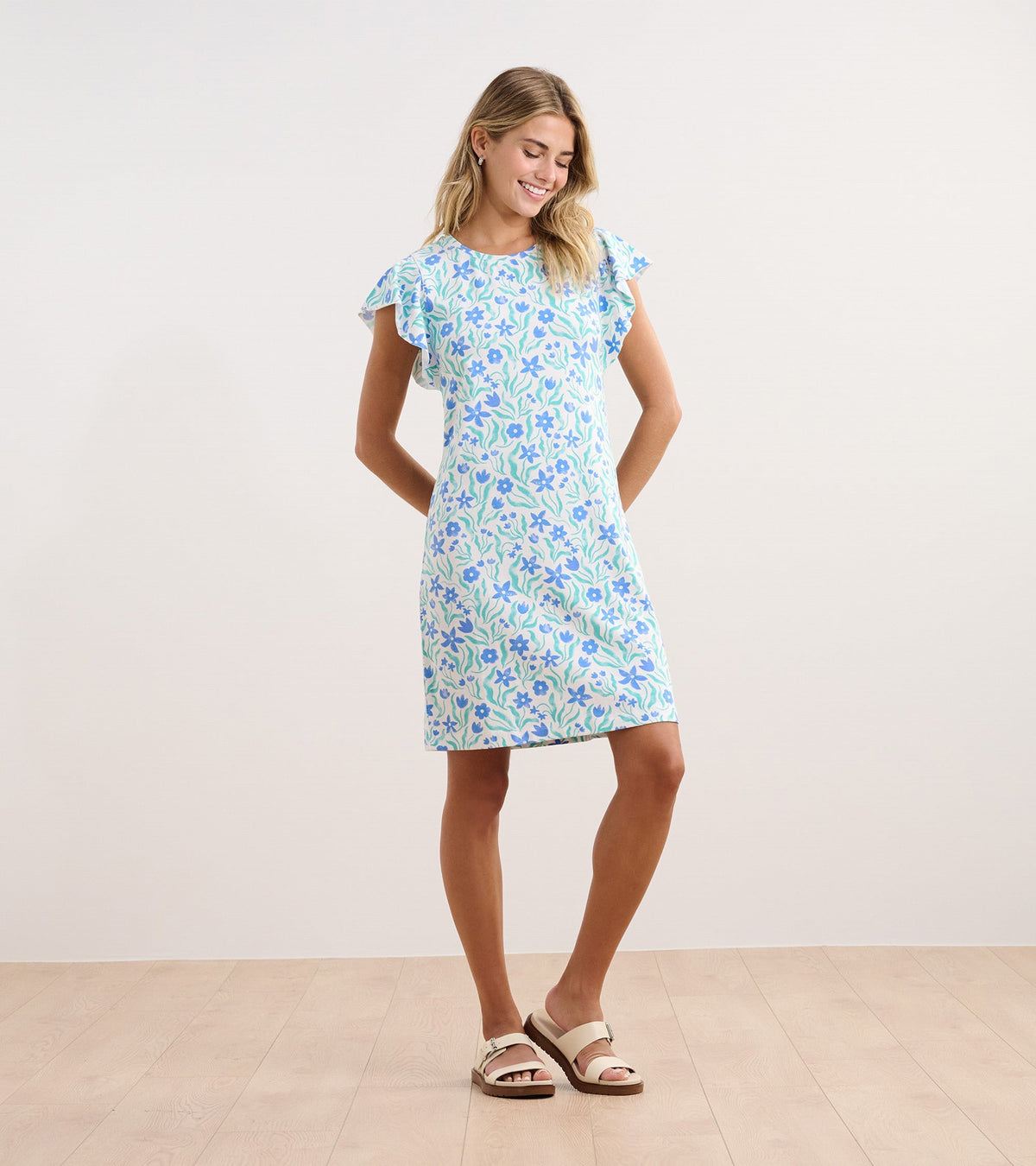 Hatley Carlie Dress - Painted Flowers