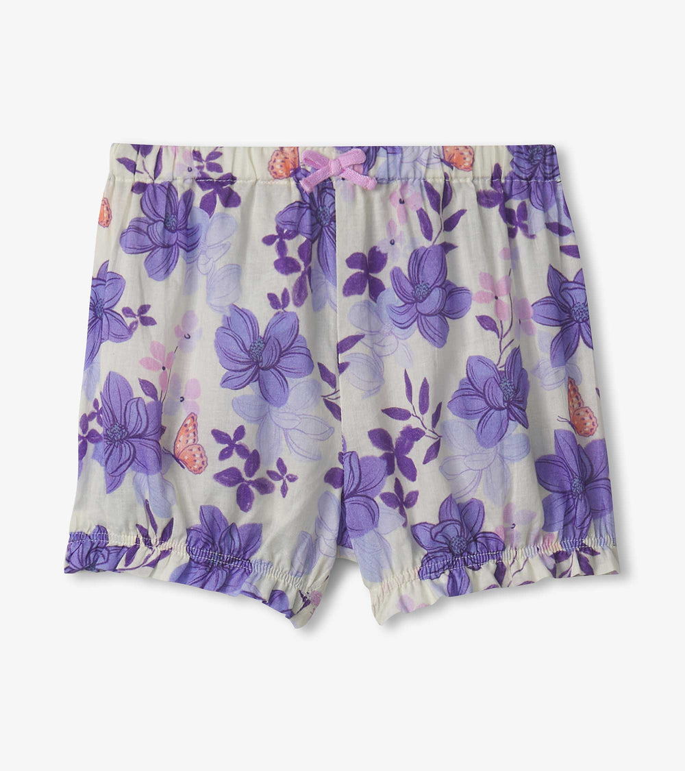 Hatley Baby & Toddler Girls Painted Magnolias Pin Tuck Tup & Bloomer Set