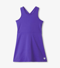 Hatley Girls Purple Active A-Line Dress
