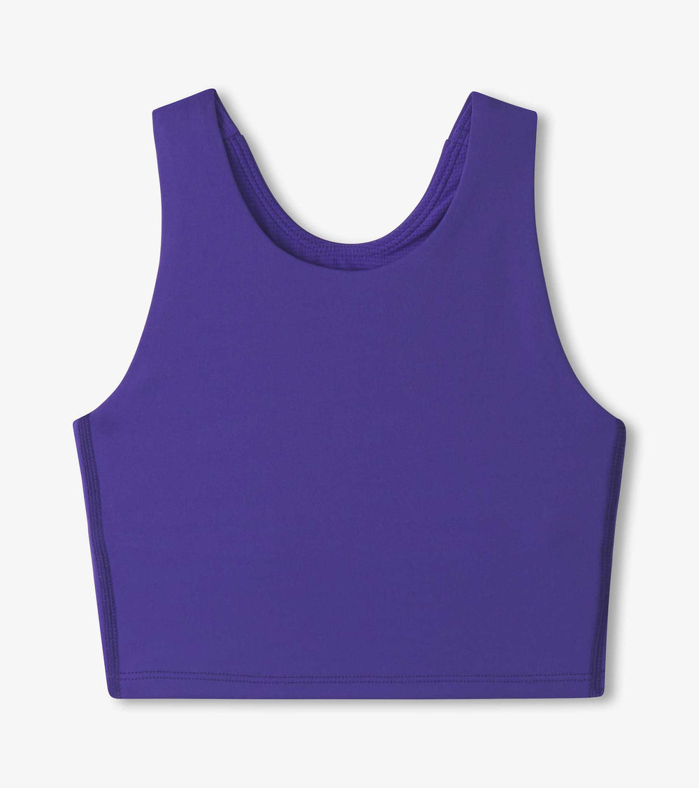 Hatley Girls Purple Tank Top