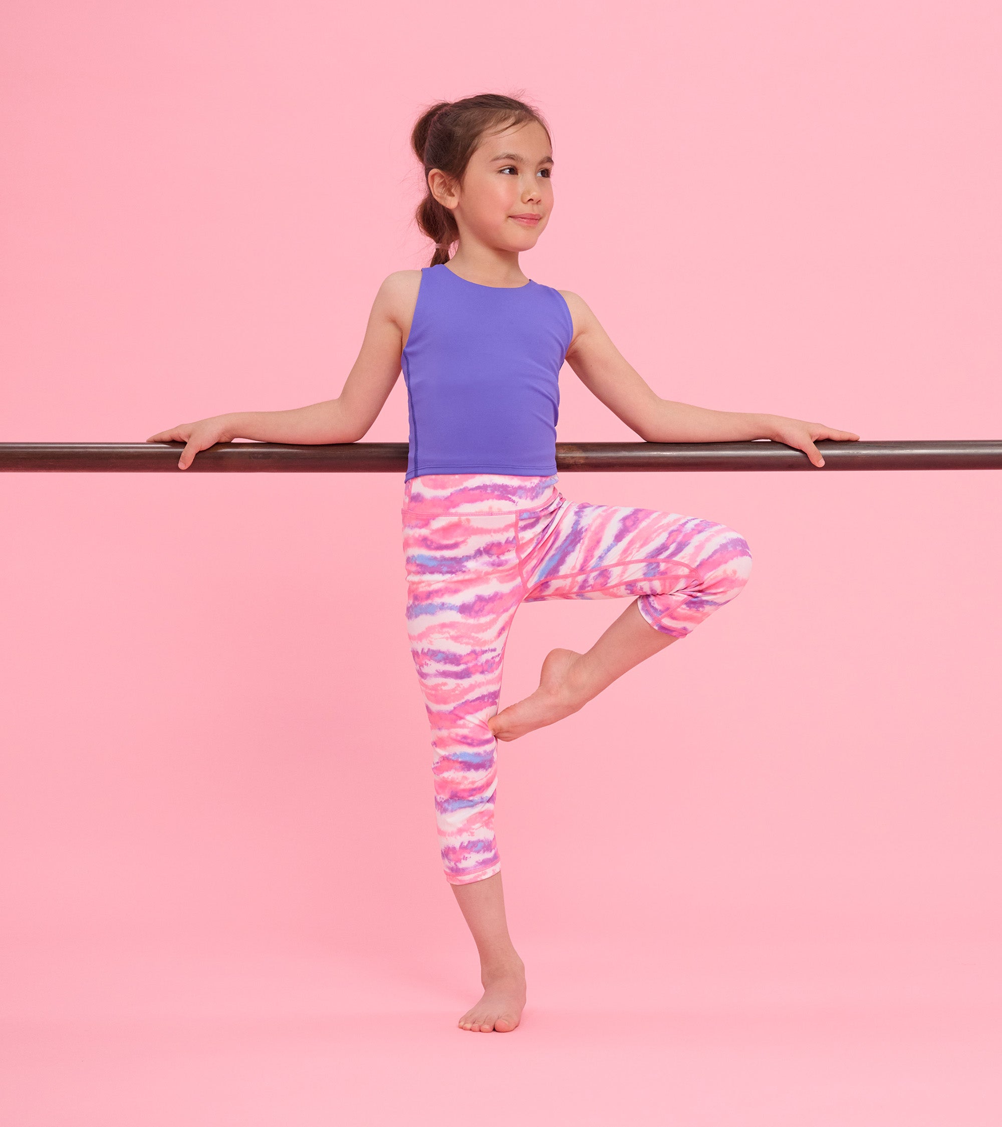 Hatley Girls Purple Tank Top