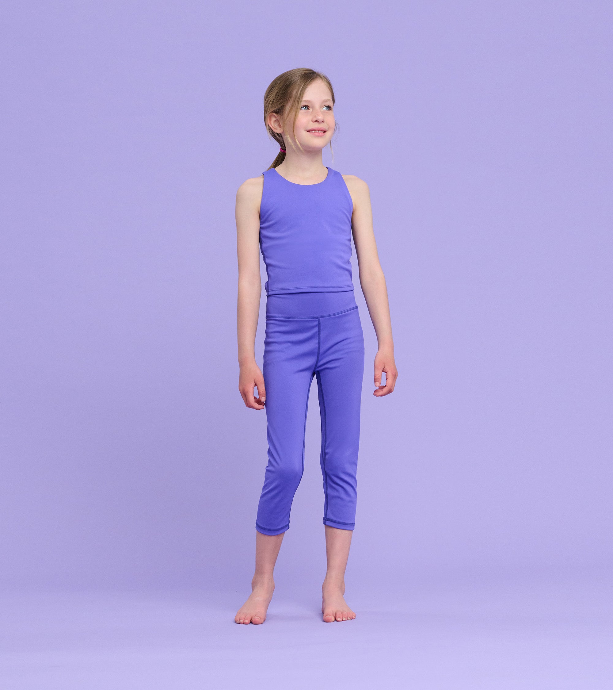 Hatley Girls Purple Tank Top