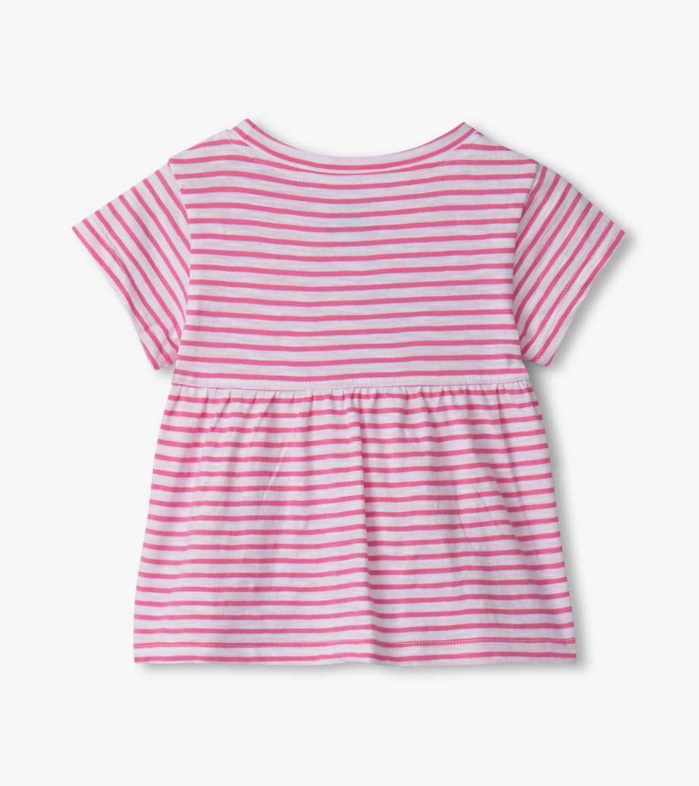 Hatley Baby & Toddler Girls Cherry Stripes Graphic Tee