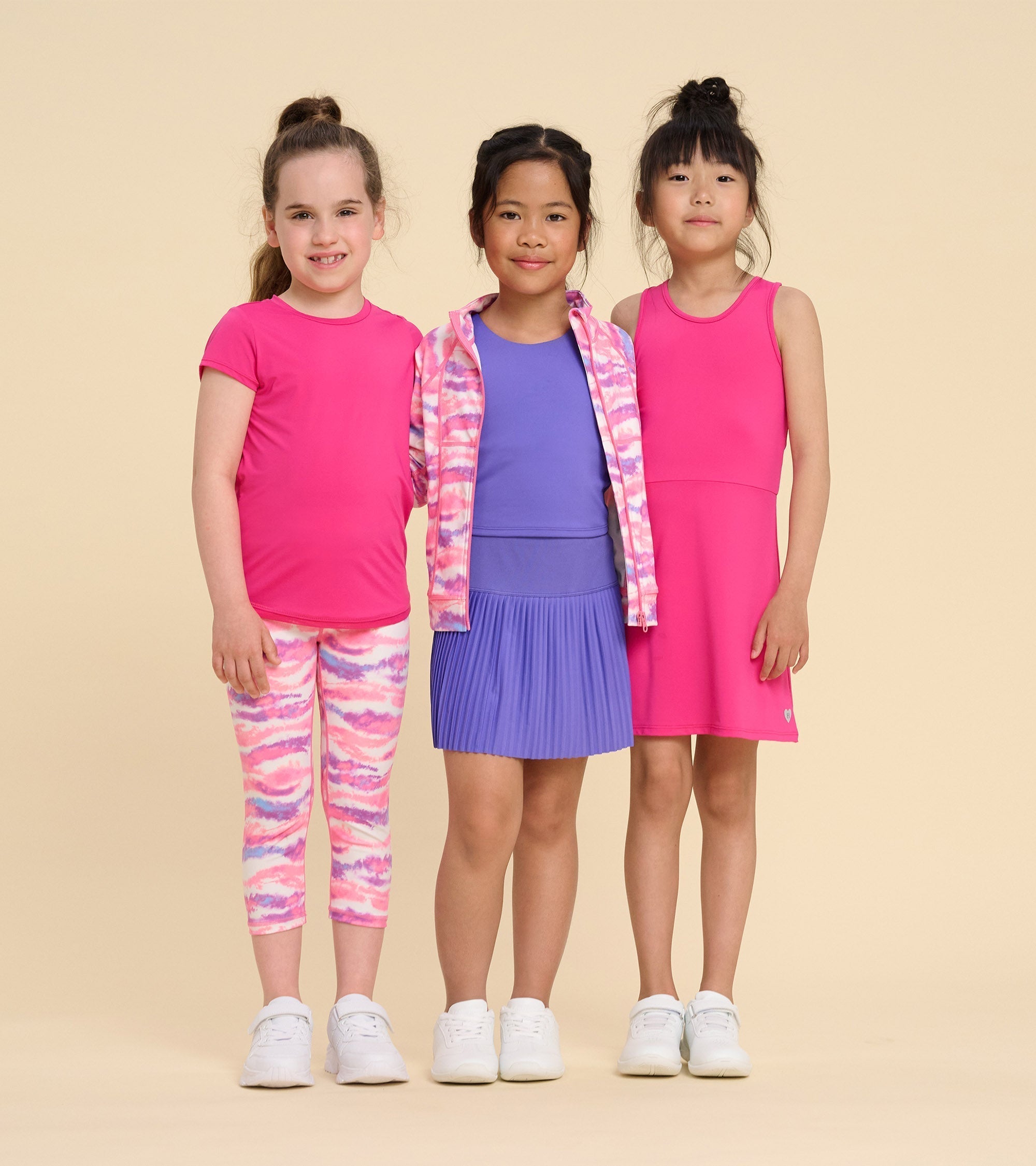 Hatley Girls Pink Active A-Line Dress