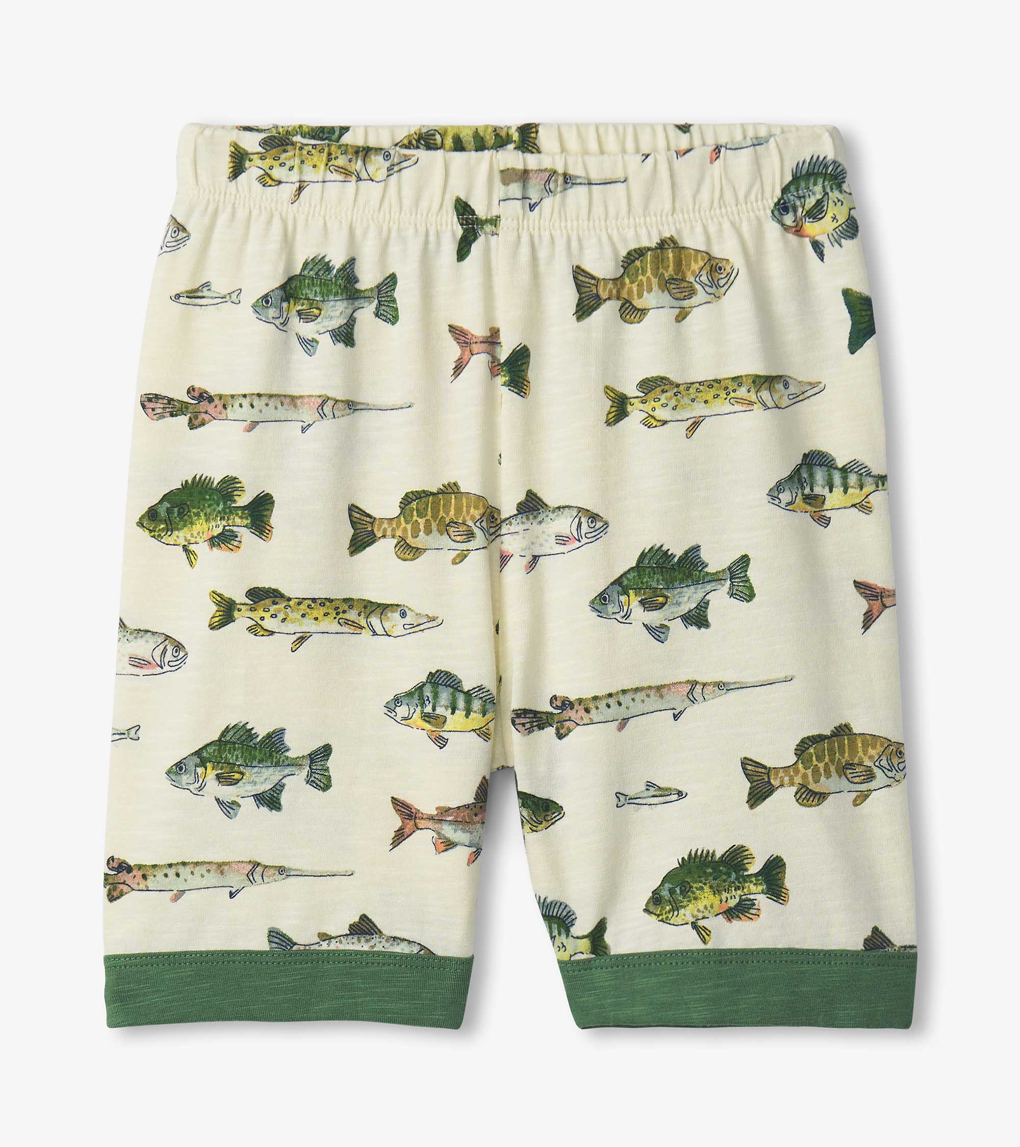 Hatley Boys Real Fish Short Pajama Set