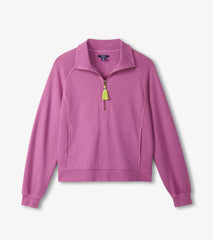 Hatley Mock Neck Pullover - Orchid