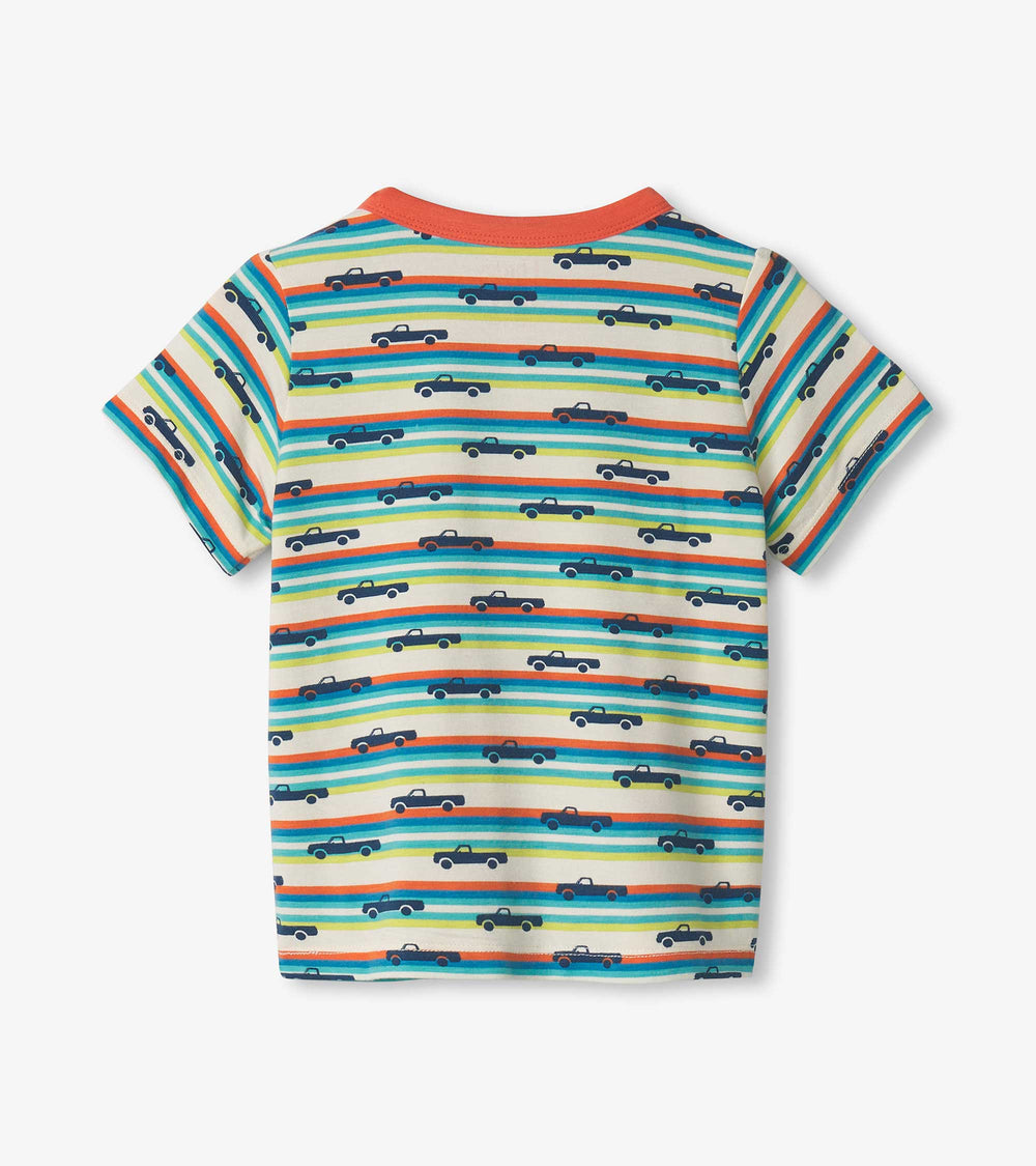Hatley Baby & Toddler Boys Pick Up Truck Bamboo Henley