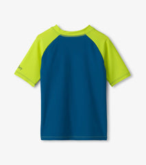 Hatley Boys Star Sapphire Short Sleeve Rashguard