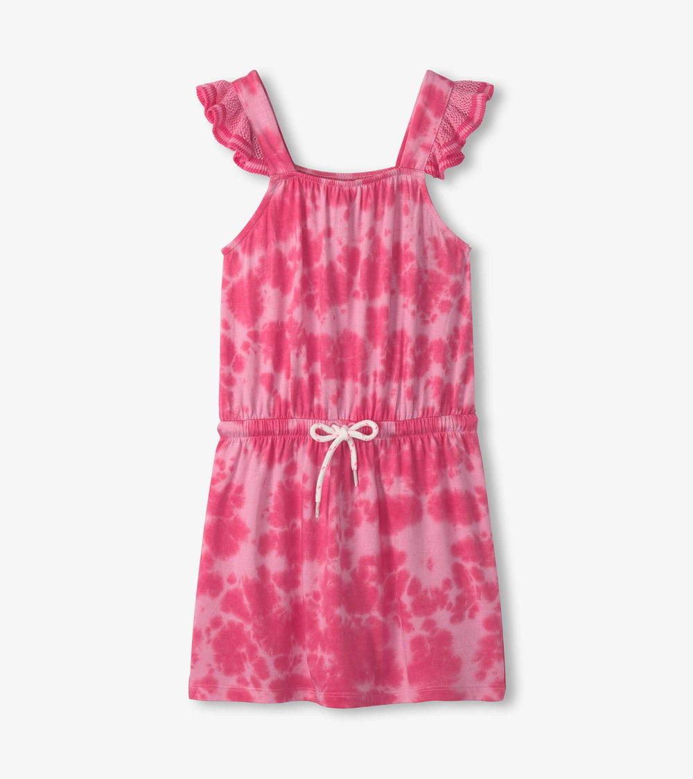 Hatley Girls Tie Dye Crush Crochet Bodice Dress