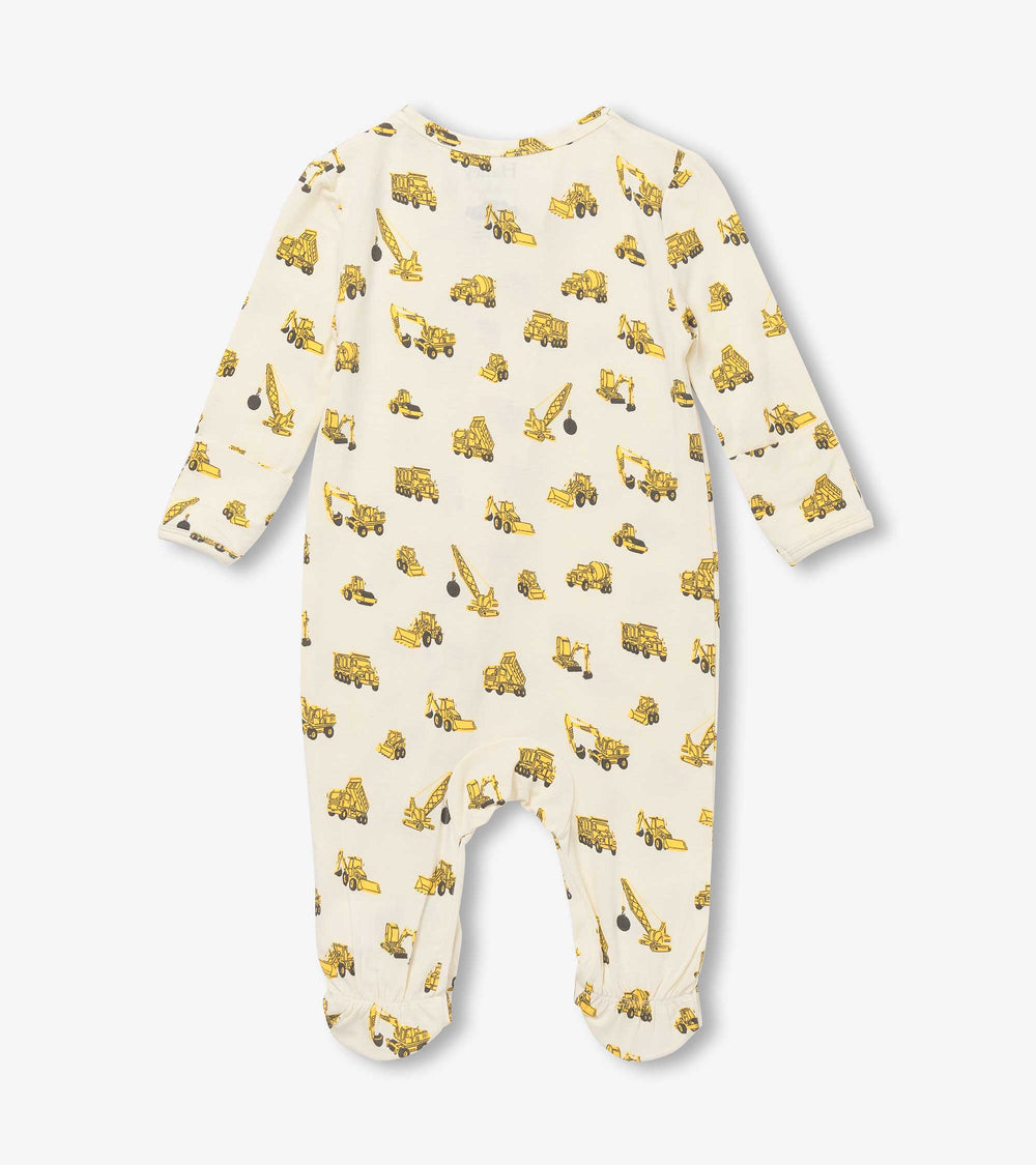 Hatley Baby Boys Under Construction Footed Sleeper