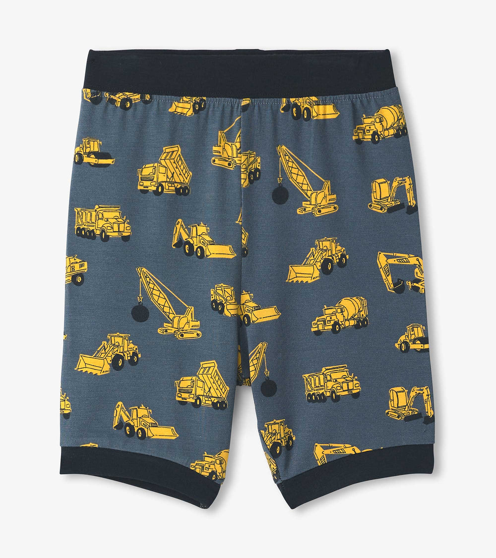 Hatley Boys Under Construction Short Pajama Set
