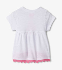 Hatley Baby & Toddler Girls Ice Cream Sundae Eyelet Trim T-Shirt