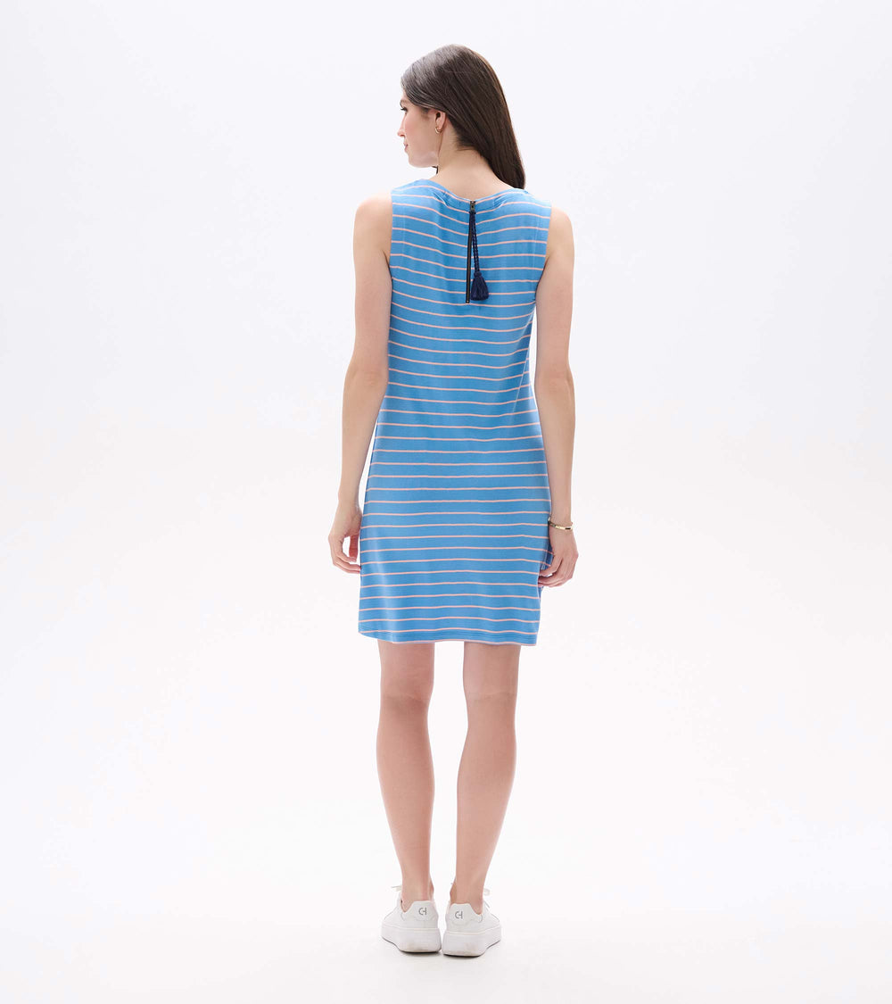 Hatley Sofia Dress - Apricot Blush Stripes