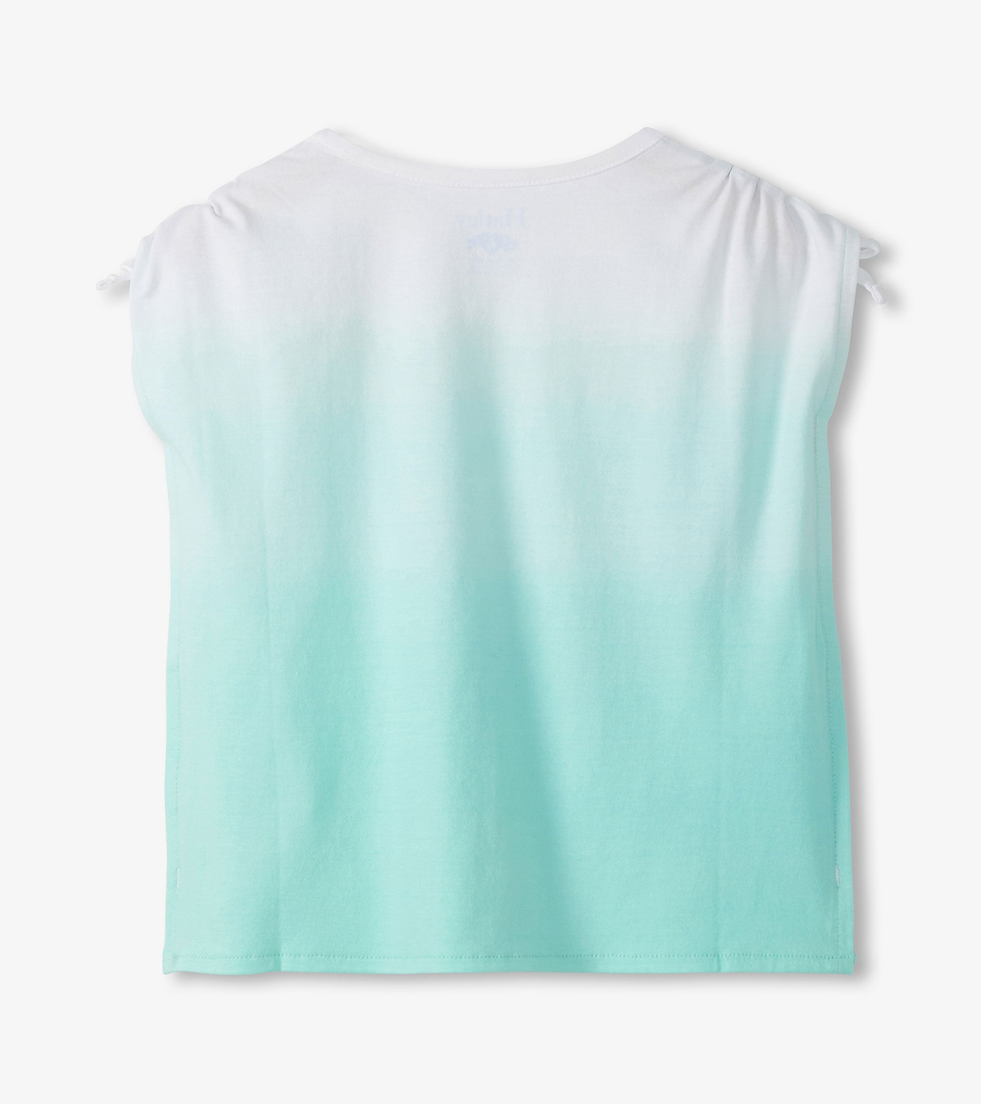 Hatley Girls Mermaid Tail Cinched Shoulder Top